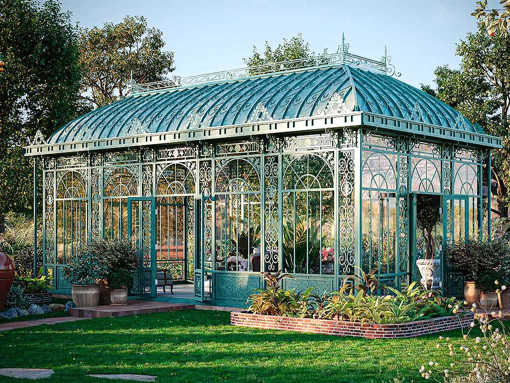 Victorian style greenhouse, Victorian  greenhouse , Victorian glass greenhouse, ,Classical Victorian style greenhouse YSGH-185